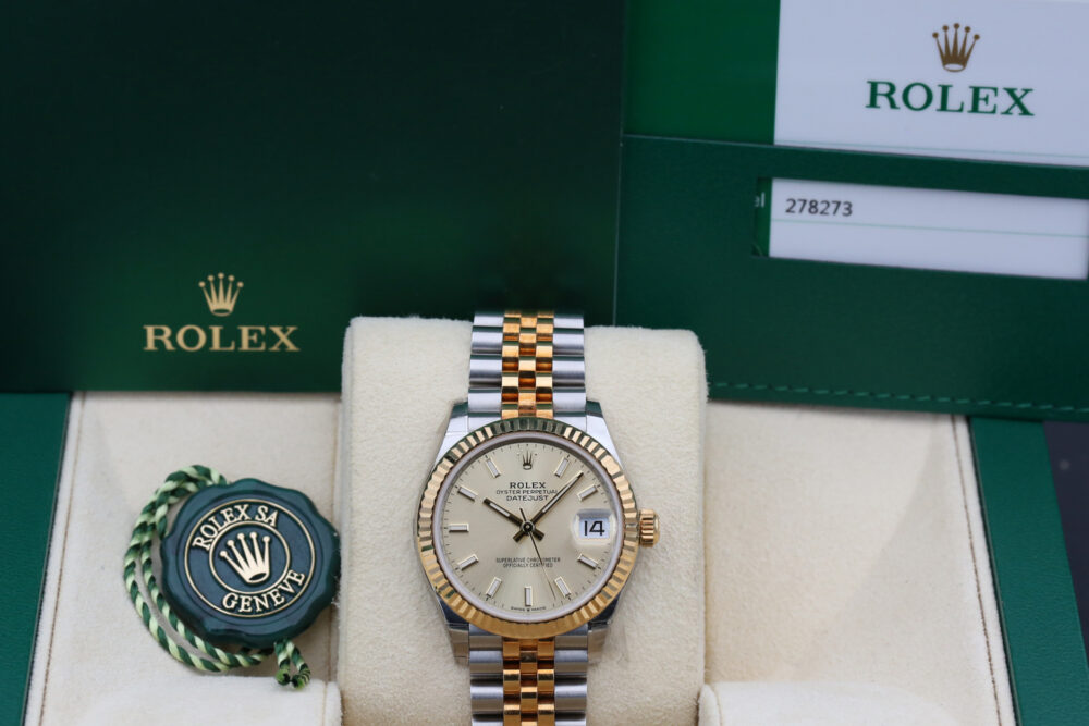 Rolex 278273 Champange Index DATEJUST 31mm 2020 - Image 3