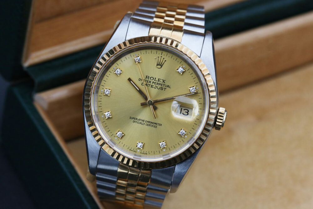 Rolex Datejust Champagne 16233 36mm 1993 - Image 3