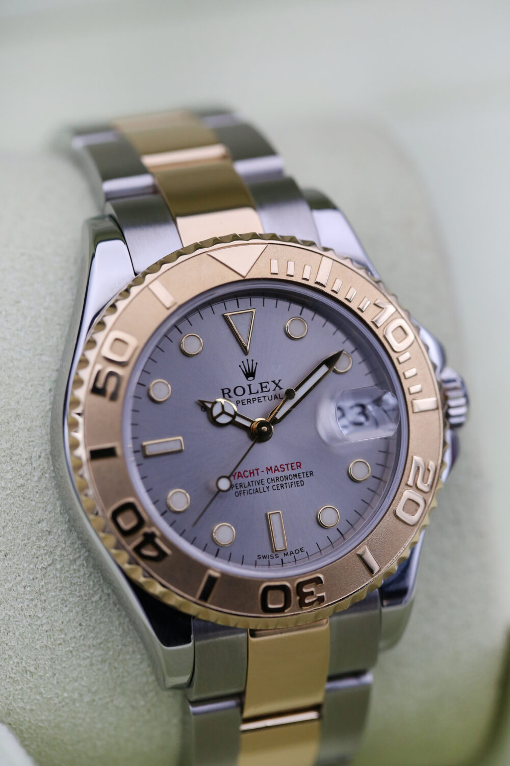 Rolex 168623 Rhodium YACHTMASTER  35mm 2004 - Image 2