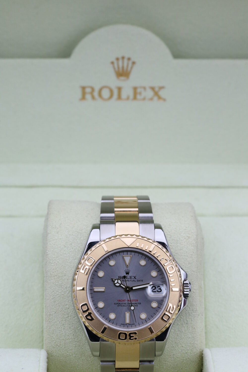 Rolex 168623 Rhodium YACHTMASTER  35mm 2004 - Image 4