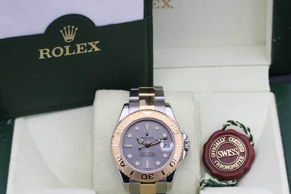 Rolex 168623 Rhodium YACHTMASTER  35mm 2004 - Image 3