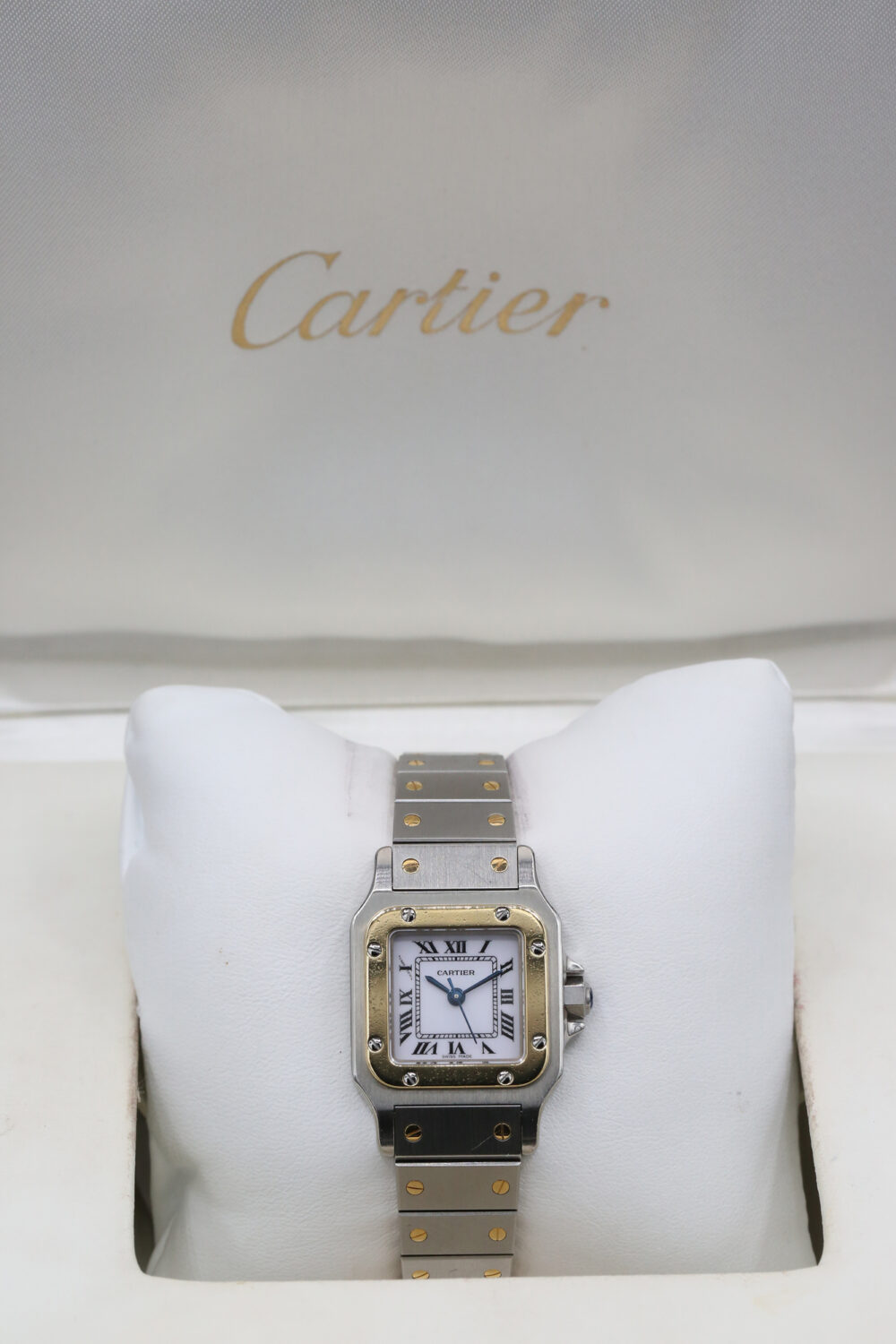 Cartier Santos Carree White 1170902 24mm 1995 - Image 4