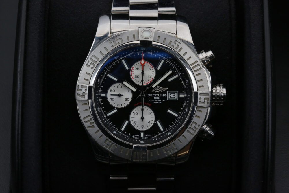 Breitling A1337111/BC29 Blue/black SUPER AVENGER II  48mm 2014