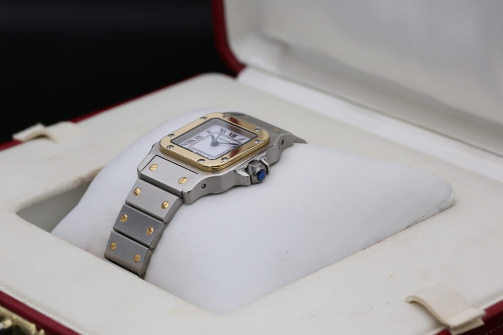Cartier Santos Carree White 1170902 24mm 1995 - Image 5