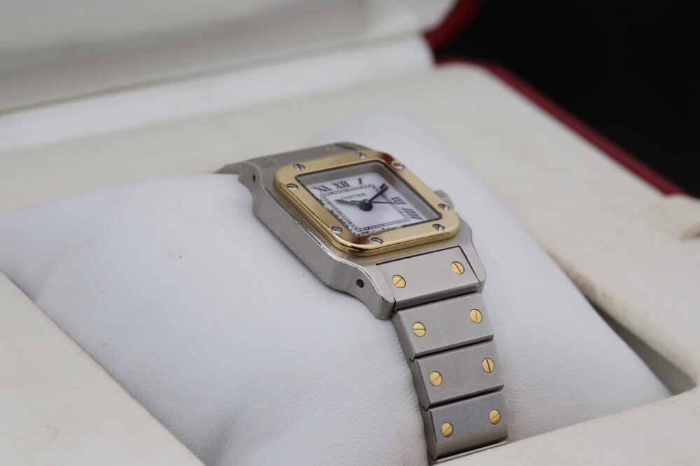 Cartier Santos Carree White 1170902 24mm 1995 - Image 6