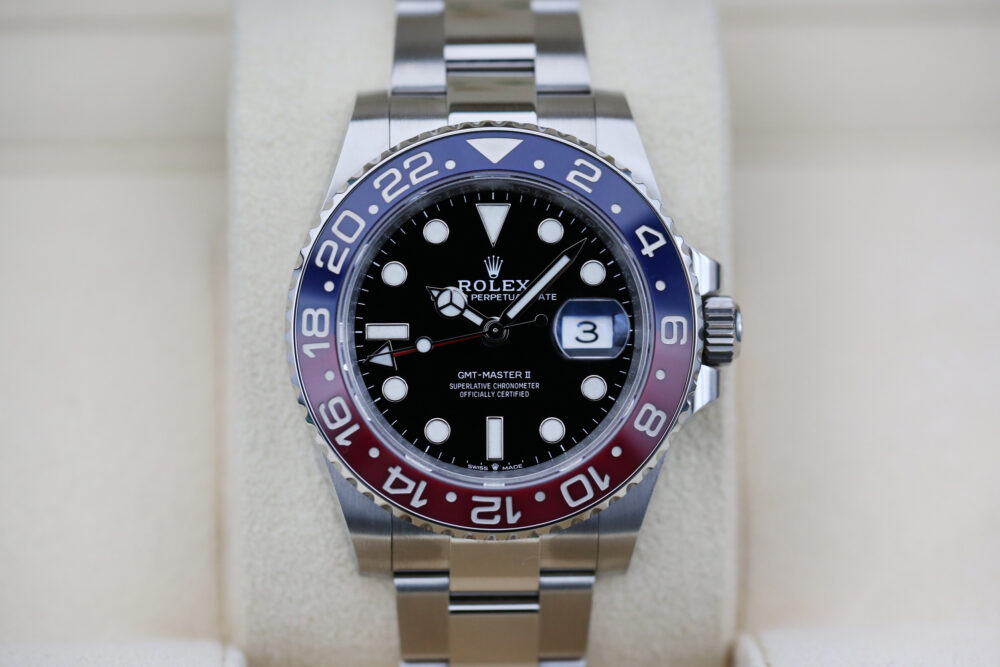 Rolex 126710BLRO Black GMT-MASTER II 40mm 2022 Pepsi