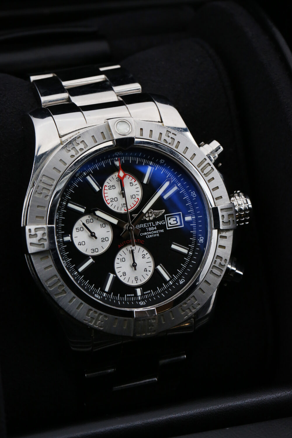Breitling A1337111/BC29 Blue/black SUPER AVENGER II  48mm 2014 - Image 2