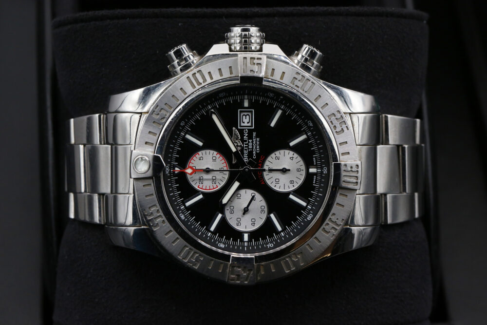 Breitling A1337111/BC29 Blue/black SUPER AVENGER II  48mm 2014 - Image 3