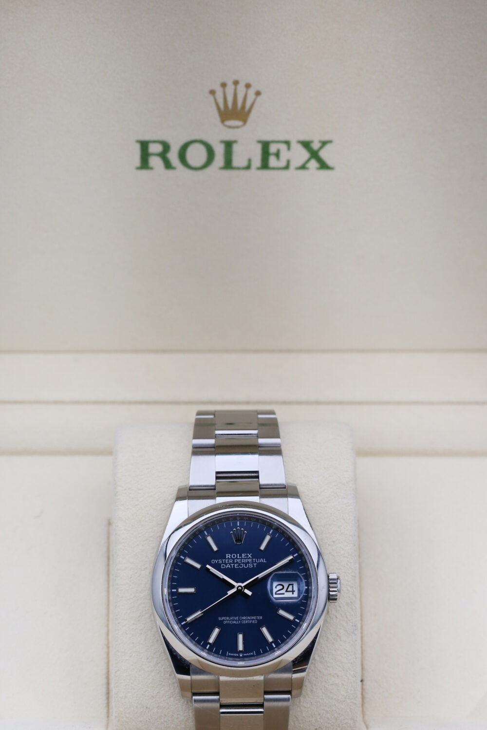 Rolex 126200 Blue DATEJUST 36mm 2021 - Image 4