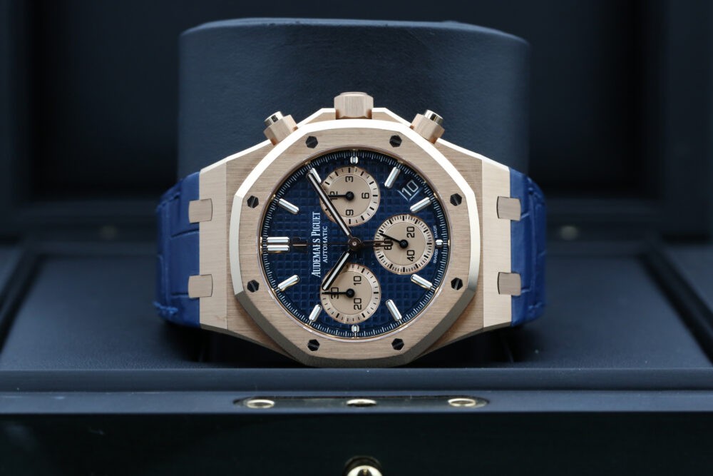 Audemars Piguet 26239OR Blue ROYAL OAK CHRONOGRAPH 41mm 2021 - Image 3
