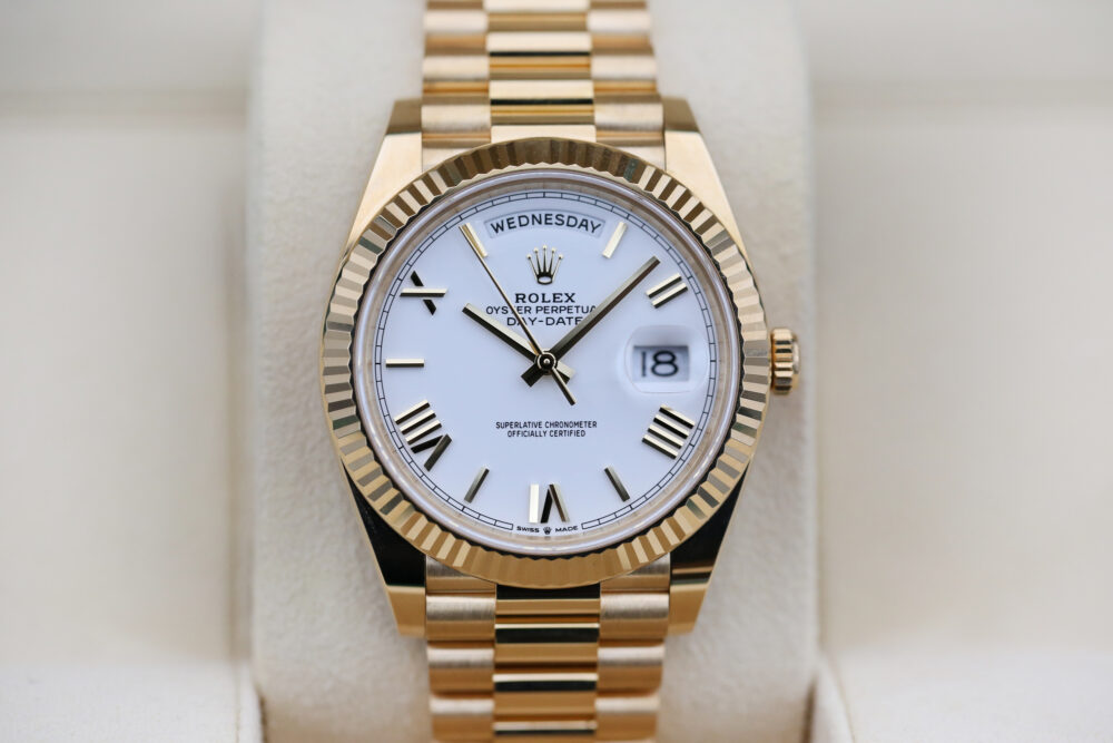 Rolex 228238 White DAY-DATE 40mm 2022