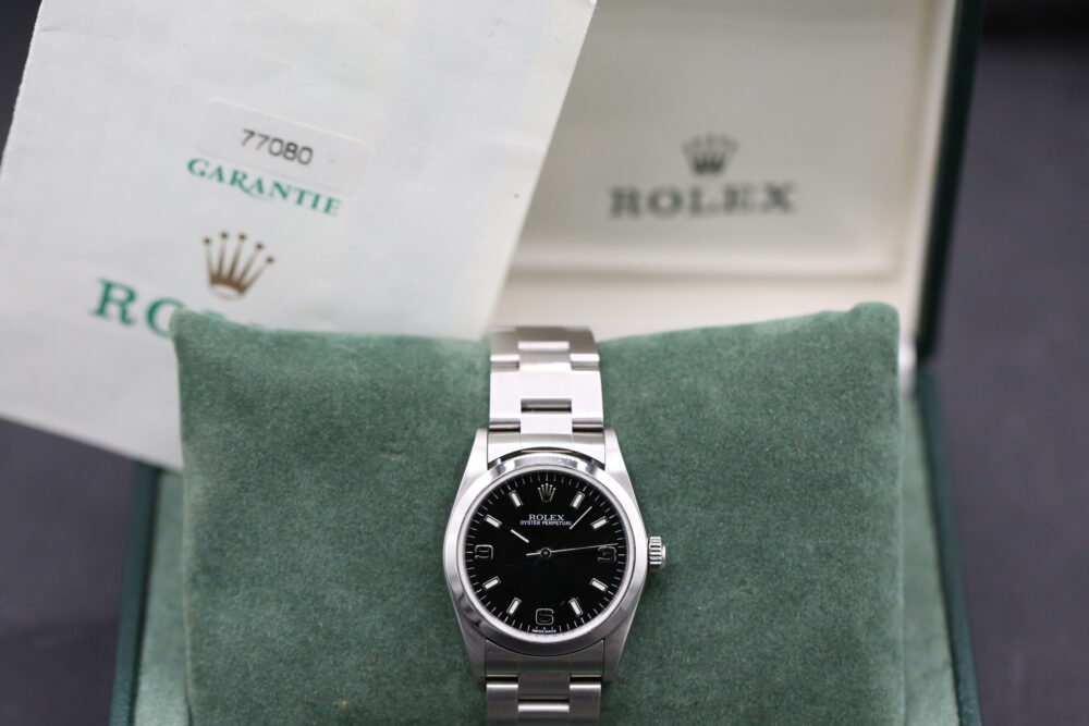 Rolex 77080 Black OYSTER PERPETUAL 31mm 2002 - Image 3