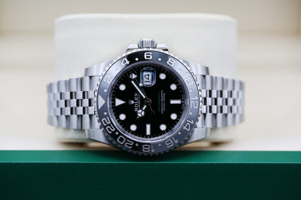 Rolex 126710GRNR Black GMT MASTER II 40mm 2025 Bruce Wayne - Image 3