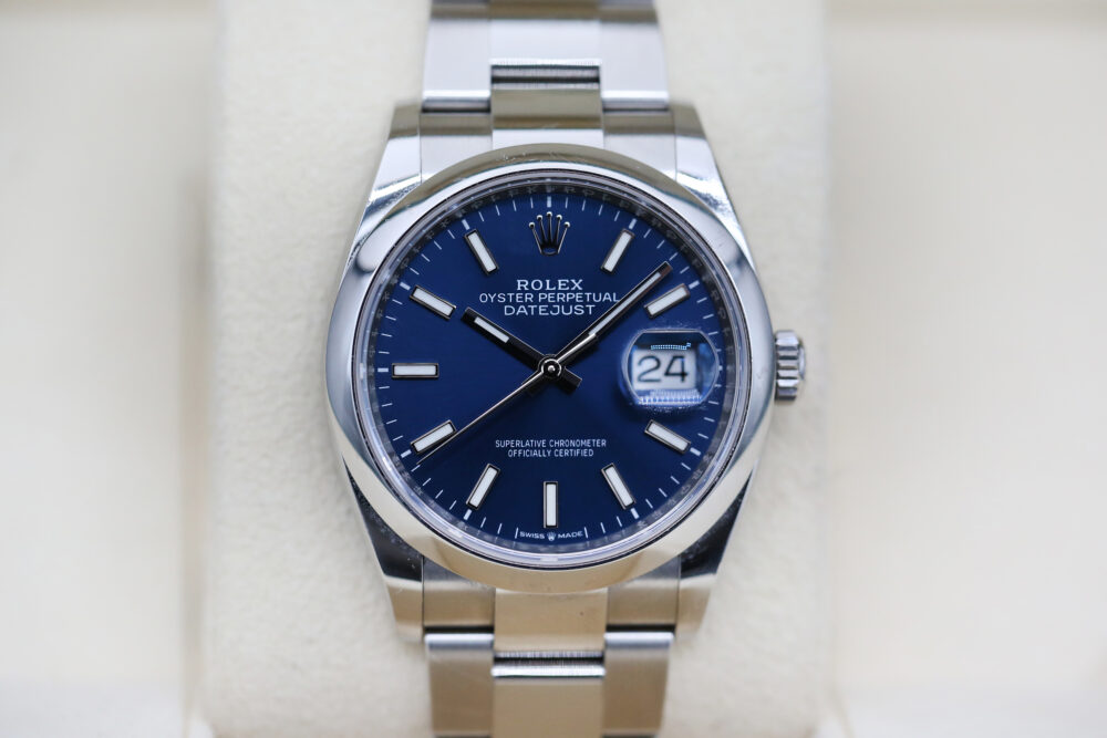 Rolex 126200 Blue DATEJUST 36mm 2021