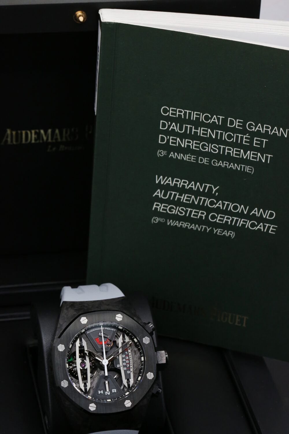 Audemars Piguet 26265FO.OO.D002CR.01 Ceramic Skeleton Dial ROYAL OAK CONCEPT TOURBILLON CARBON  44mm 2015 - Image 6