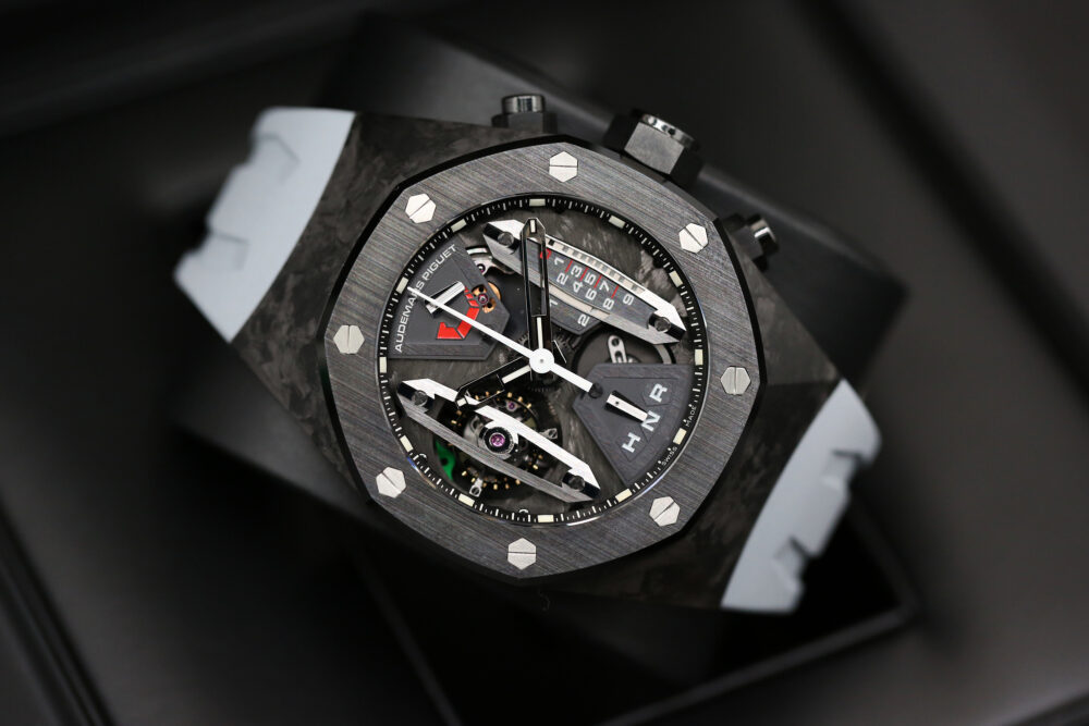 Audemars Piguet 26265FO.OO.D002CR.01 Ceramic Skeleton Dial ROYAL OAK CONCEPT TOURBILLON CARBON  44mm 2015 - Image 4
