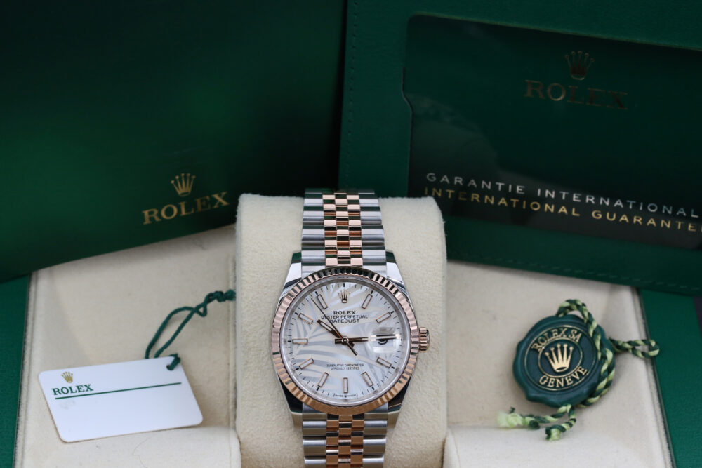 Rolex 126231 Palm Dial DATEJUST 36mm 2023 - Image 5