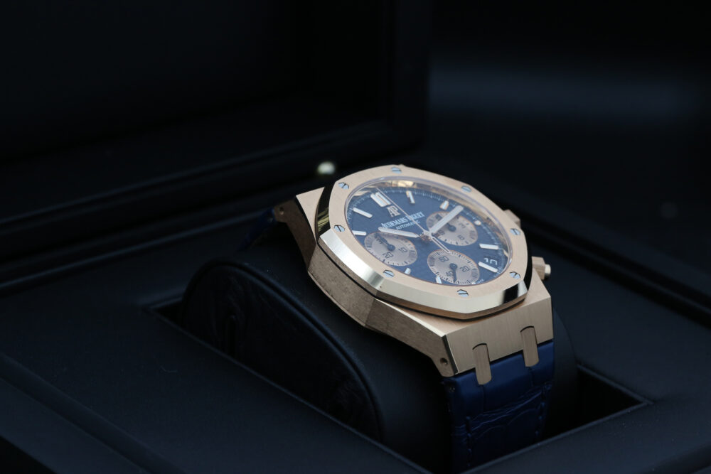 Audemars Piguet 26239OR Blue ROYAL OAK CHRONOGRAPH 41mm 2021 - Image 7