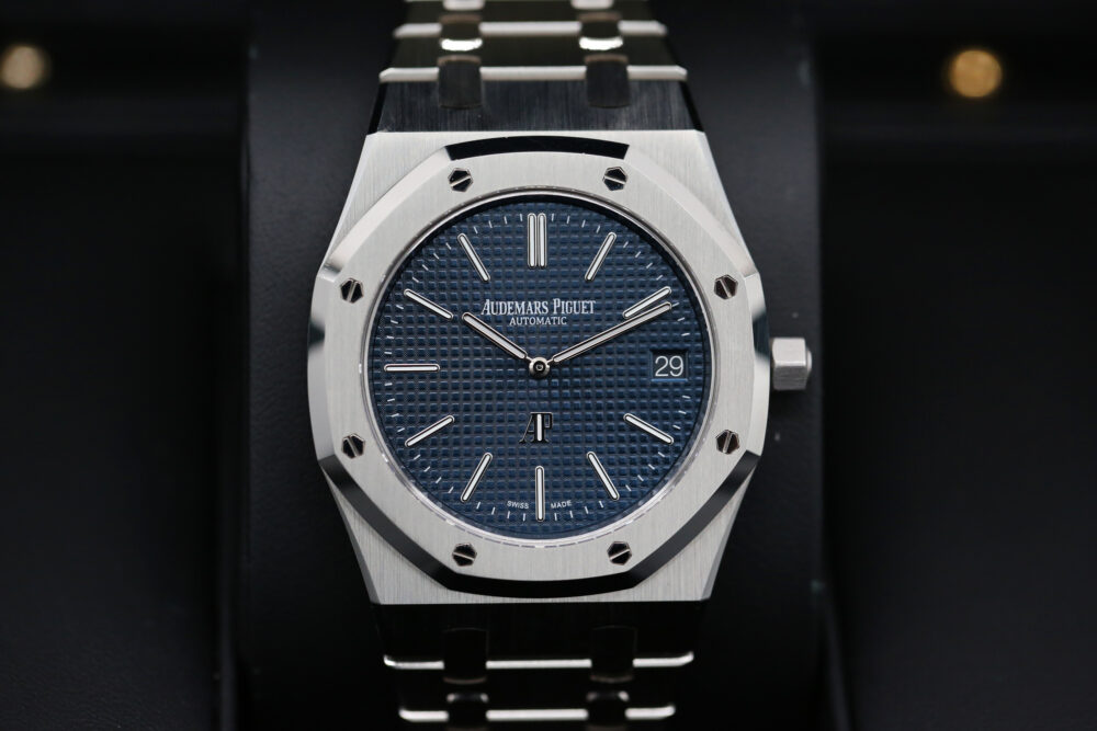 Audemars Piguet 15202ST Blue ROYAL OAK 39mm 2022