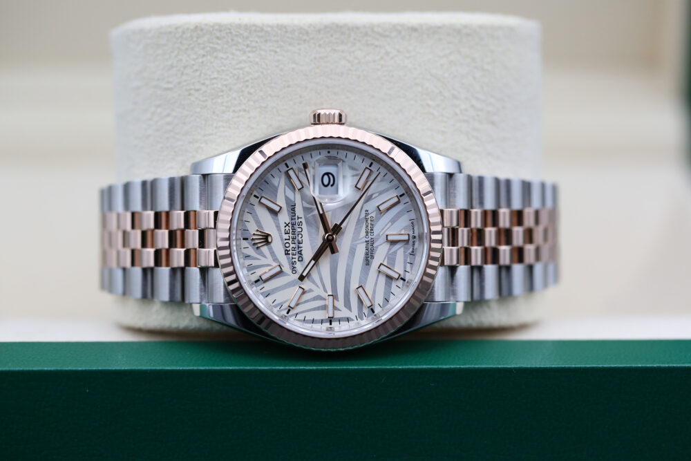 Rolex 126231 Palm Dial DATEJUST 36mm 2023 - Image 3