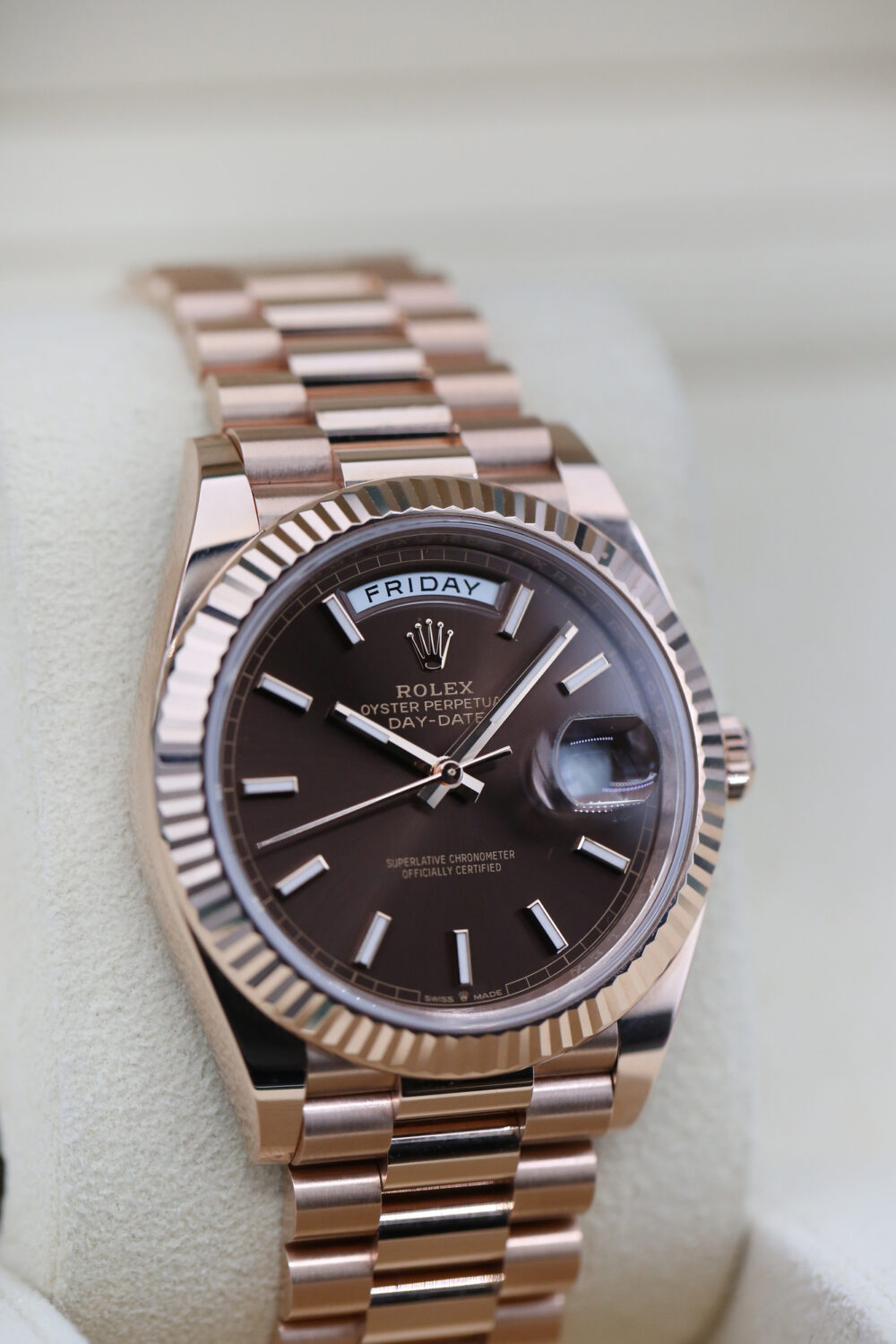 Rolex 228235 Chocolate DAY-DATE 40mm 2023 - Image 2