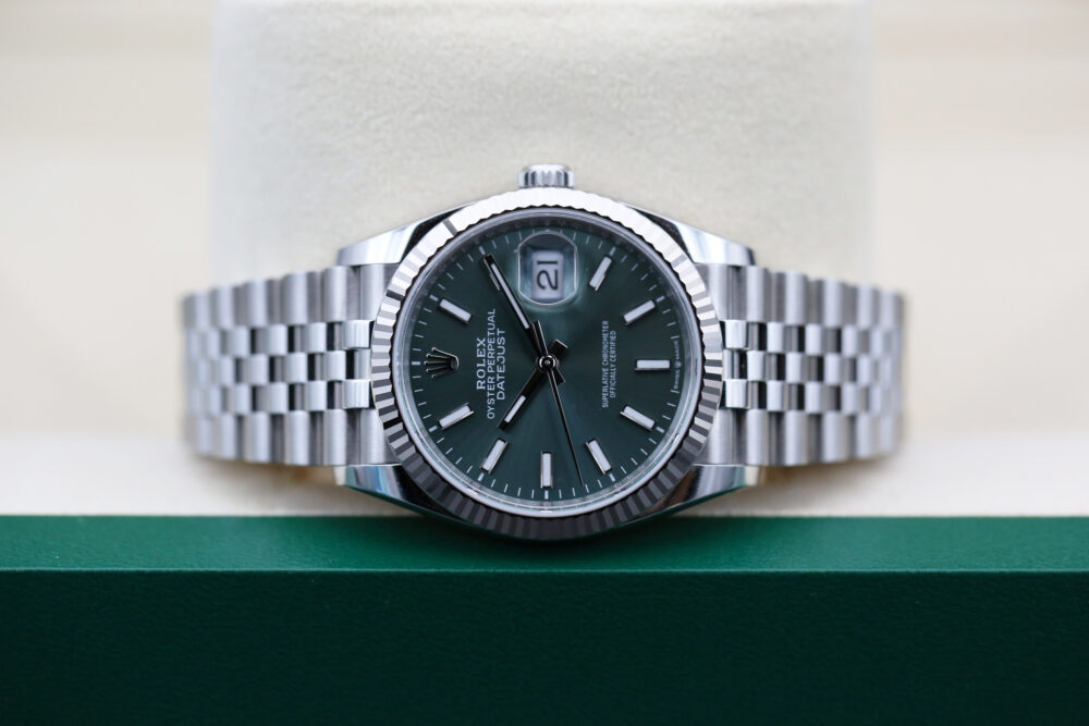 Rolex 126234 Mint Green DATEJUST 36mm 2024 - Image 3