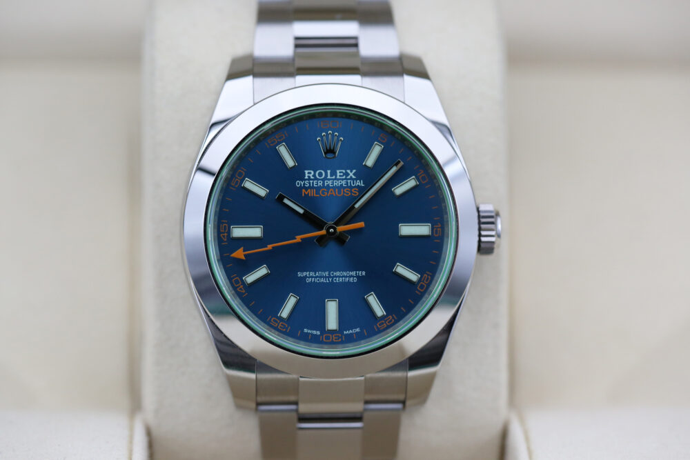 Rolex 116400GV Blue MILGAUSS 40mm 2022