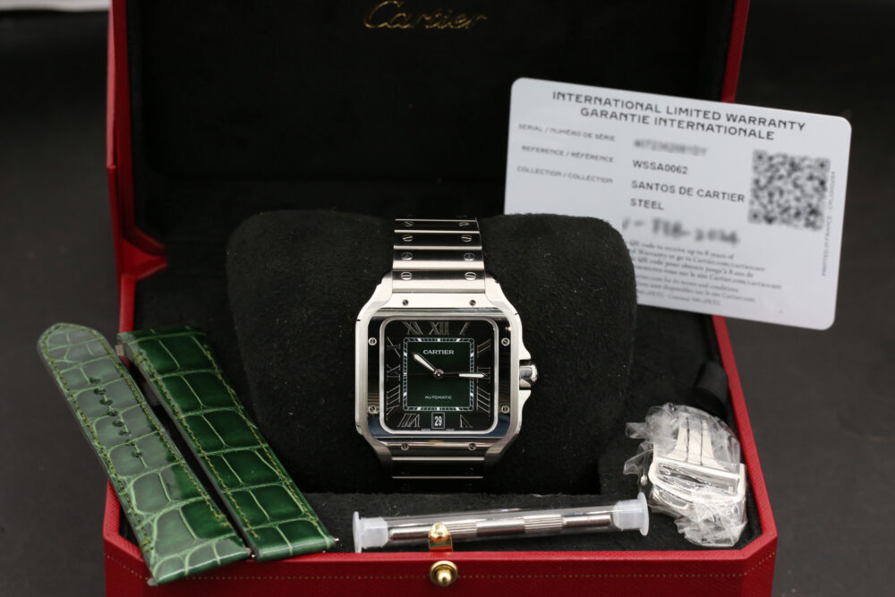 Cartier WSSA0062 Green SANTOS 40mm 2024 - Image 5