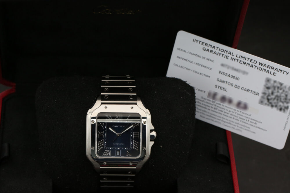 Cartier WSSA0030 Blue SANTOS 40mm 2023 - Image 4
