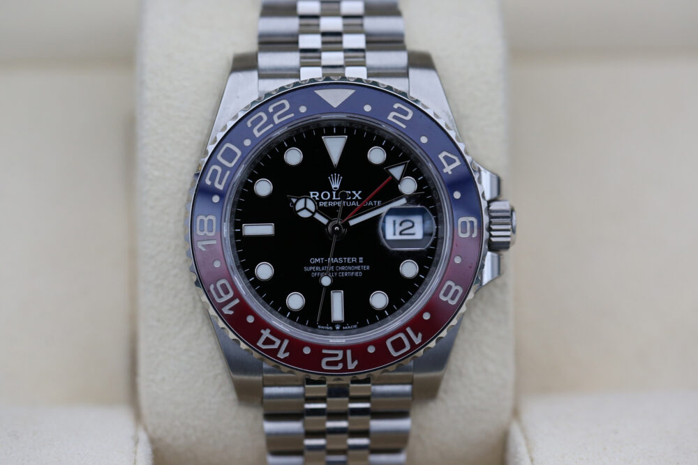 Rolex 126710BLRO Black GMT-MASTER II 40mm 2018 Pepsi