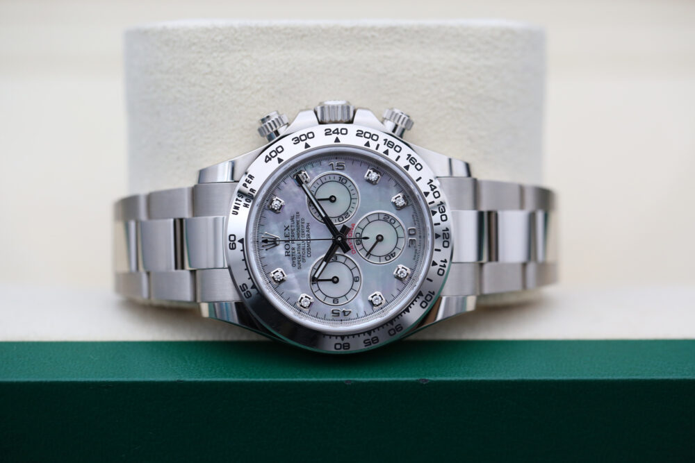 Rolex 116509 Mother Of Pearl Diamond Dial DAYTONA 40mm 2021 - Image 3