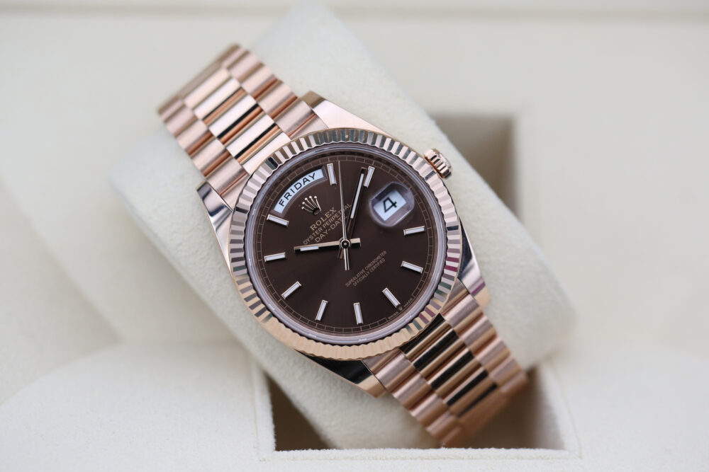 Rolex 228235 Chocolate DAY-DATE 40mm 2023 - Image 4